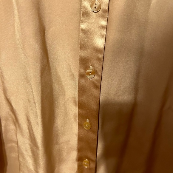 Pendleton Silk Button Down Shirt Size 6 - Picture 6 of 8